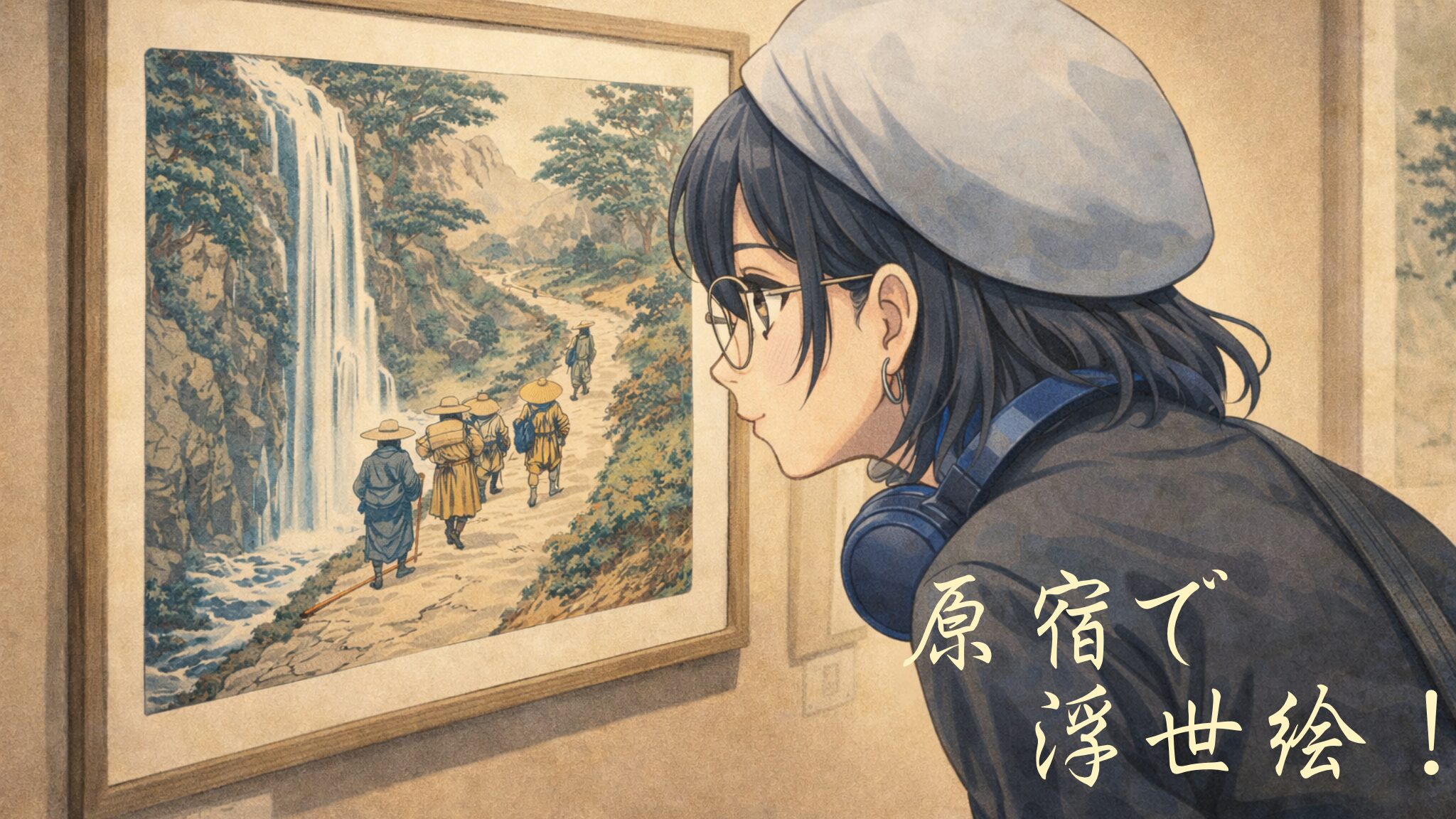 原宿で浮世絵！【太田記念美術館】をレビュー！コレクションは約12,000点！“葛飾応為”の代表作【吉原格子先之図】の展示会期は要チェック！！