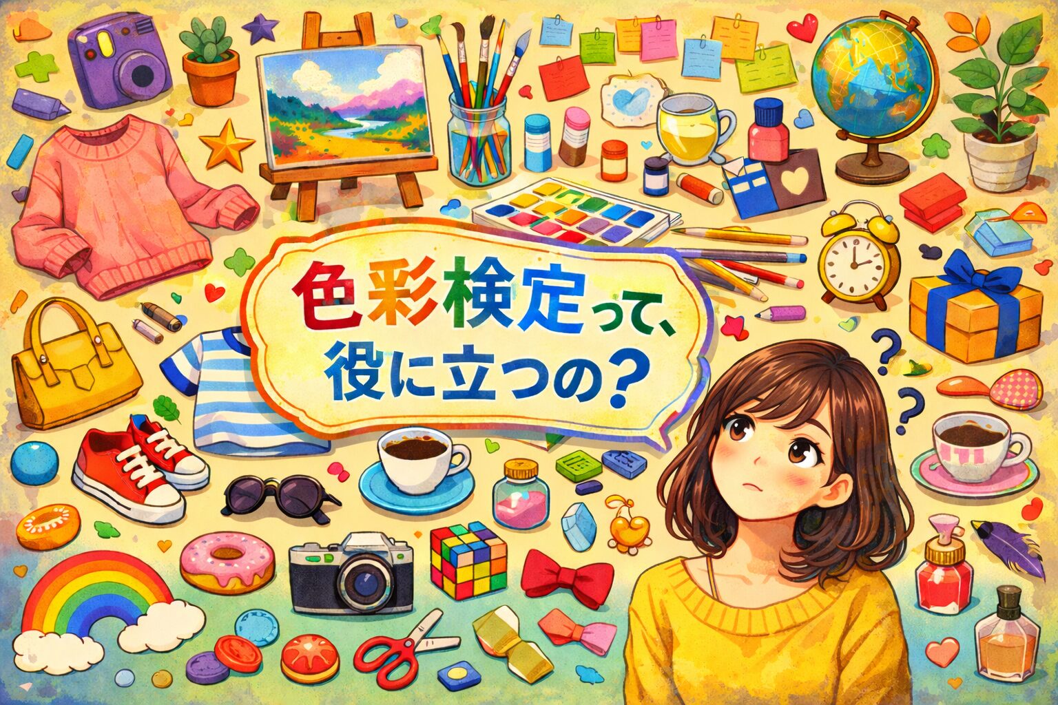 色彩検定２級って、役に立つの？取得して変わったことをまとめてみた。