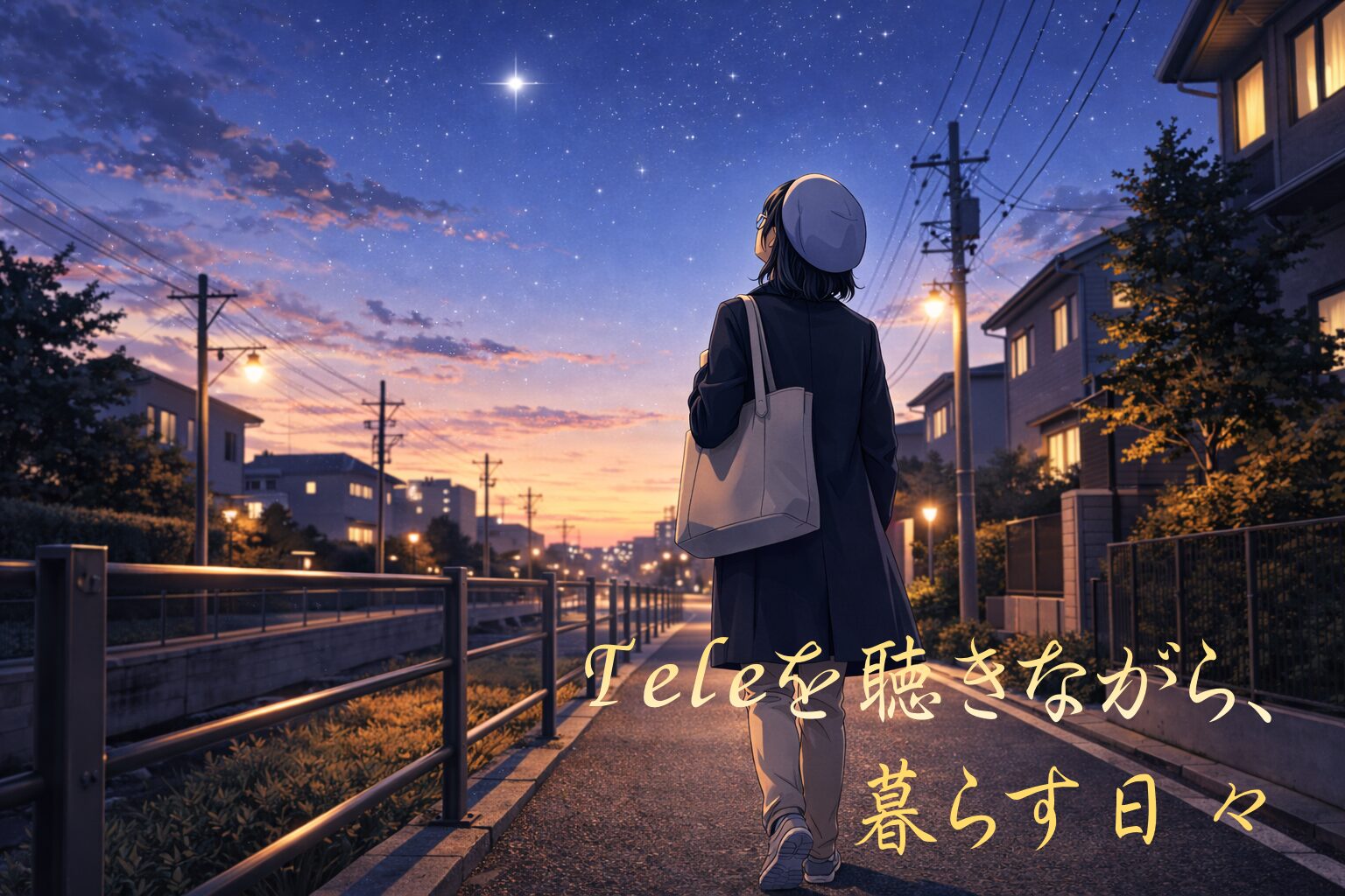 【Tele】歌詩人に感じる親近感。新進気鋭のアーティスト、Teleの音楽、文学に在る純粋な優しさ。