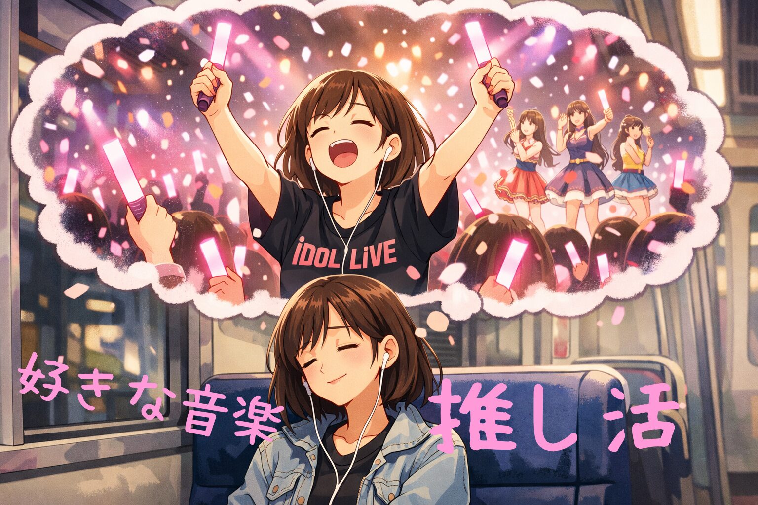 好きな音楽から始める推し活！オススメグループ３選