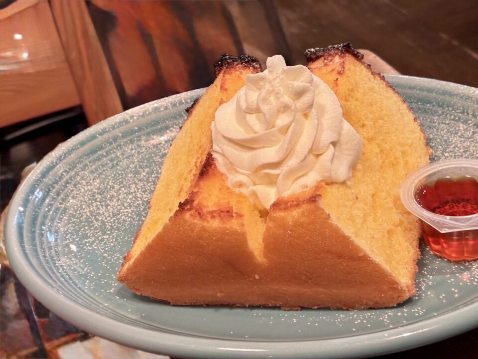 松濤バターケーキトーストの写真