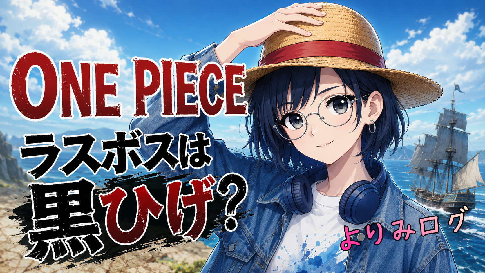 アニメ『ONE PIECE』のラスボスは誰？｜黒ひげの線で考察？妄想してみた！